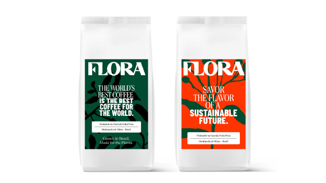 Flora coffee bag photo
