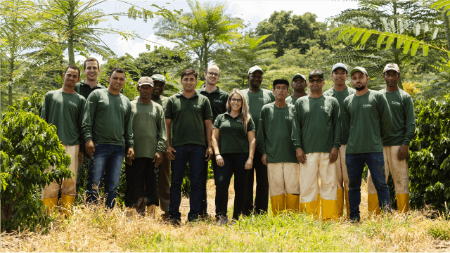Photo of the Flora team of workers.